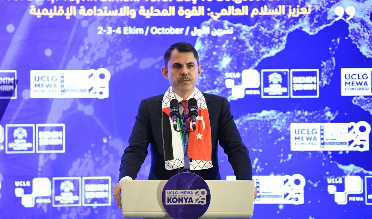 Konya’da Murat Kurum’dan Anlamlı Konuşma: “Filistin Kazanacak”