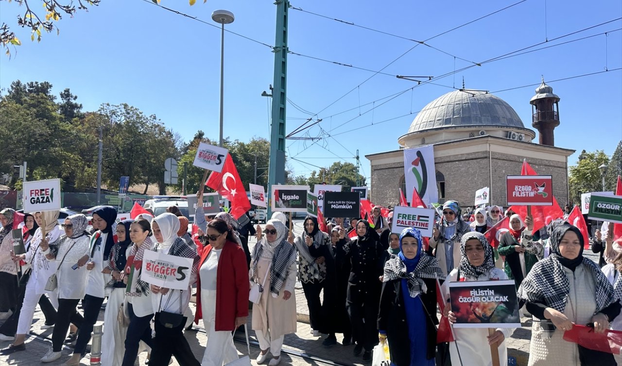  Konya ve çevre illerde ’Gazze için Sessiz Çığlık’ etkinliği yapıldı