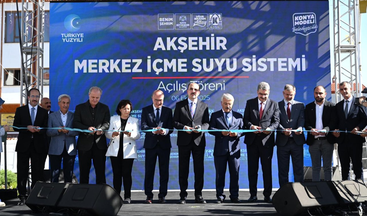  Konya’nın bu ilçesinde 80 yıllık su sorunu çözüldü