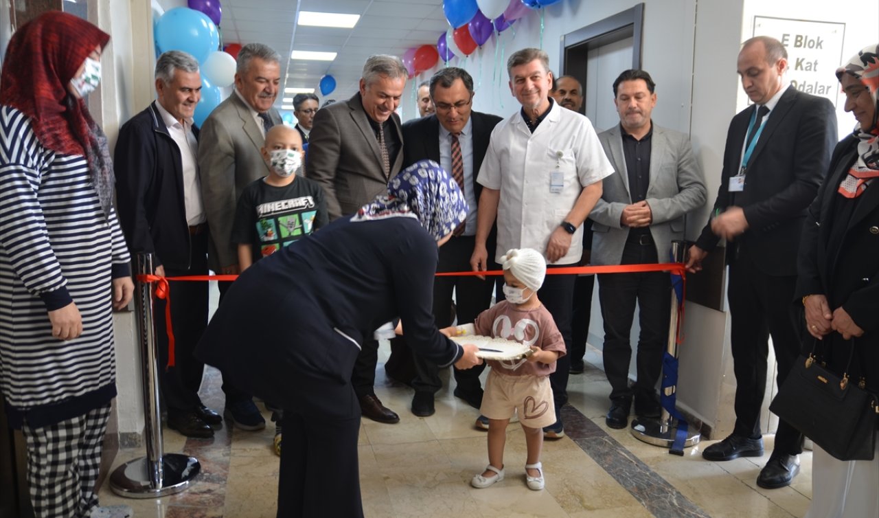  Konya’da bir ilk: Hastane içinde çocuklara özel anaokulu ve sınıf hizmete girdi