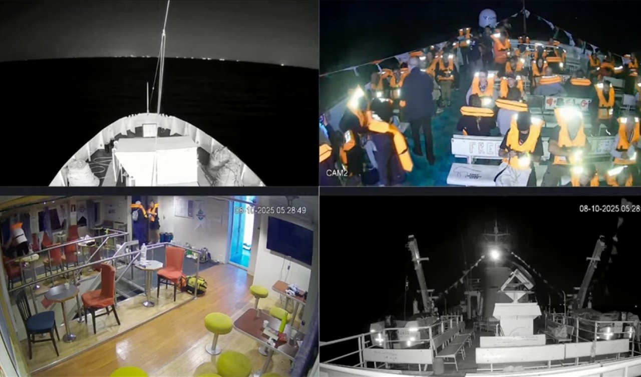 İsrail ordusu, Özgürlük Filosu Koalisyonu’ndaki gemilere saldırdı