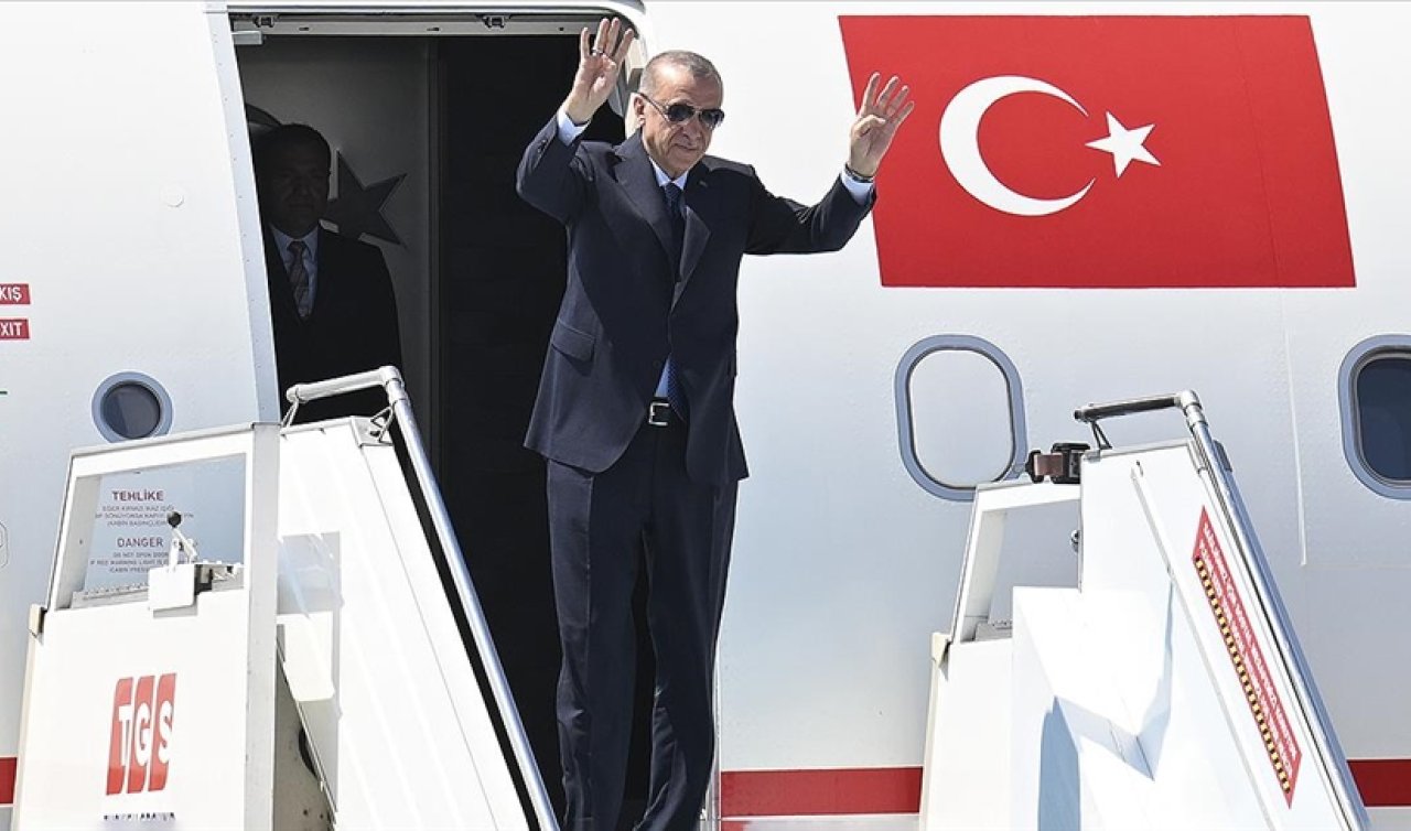  Cumhurbaşkanı Erdoğan, Mısır’a gitti