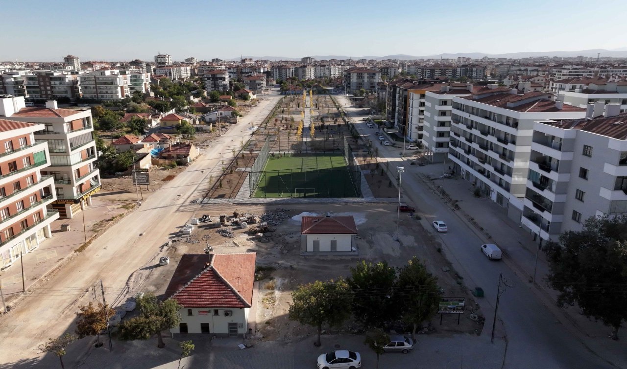  Karatay’ın 382. parkı açılışa hazır: Çimenlik Mahallesi’ne yeşil dokunuş