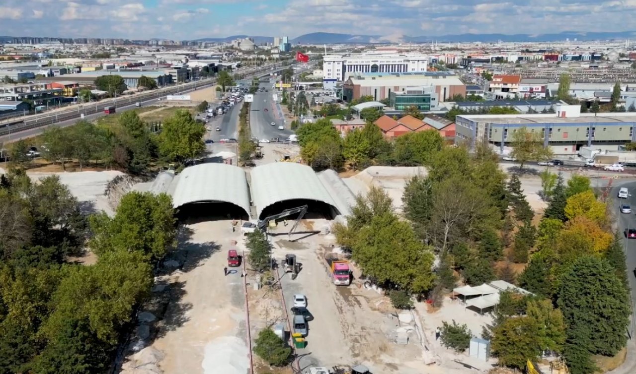  Bu kavşak Konya’nın trafik yükünü hafifletecek: Açılış için gün sayılıyor