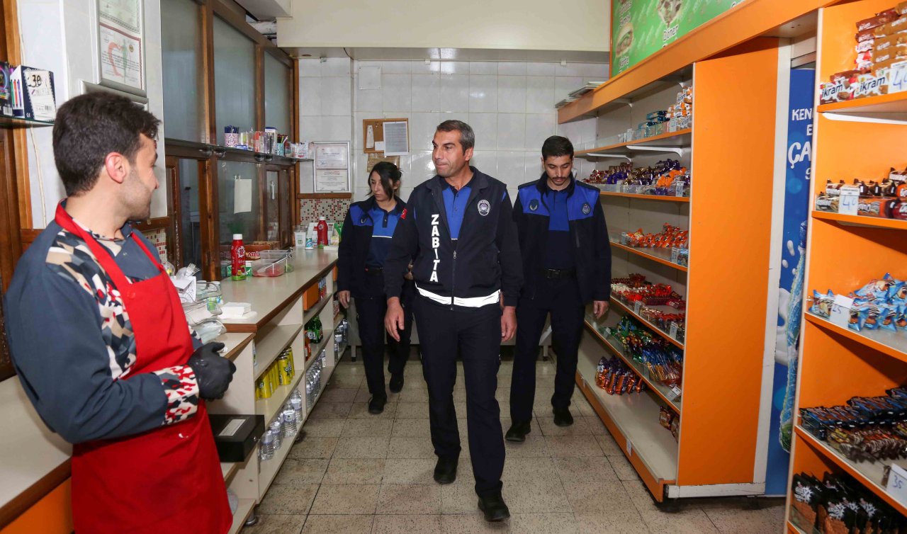  Konya’da okul kantinleri tek tek denetleniyor