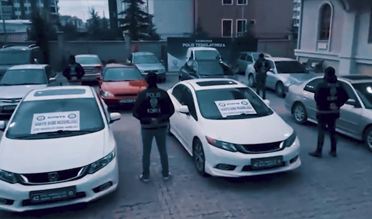  Vatandaşları tuzağa düşürdüler! Konya dahil 10 ilde Change Araç Çetesi çökertildi