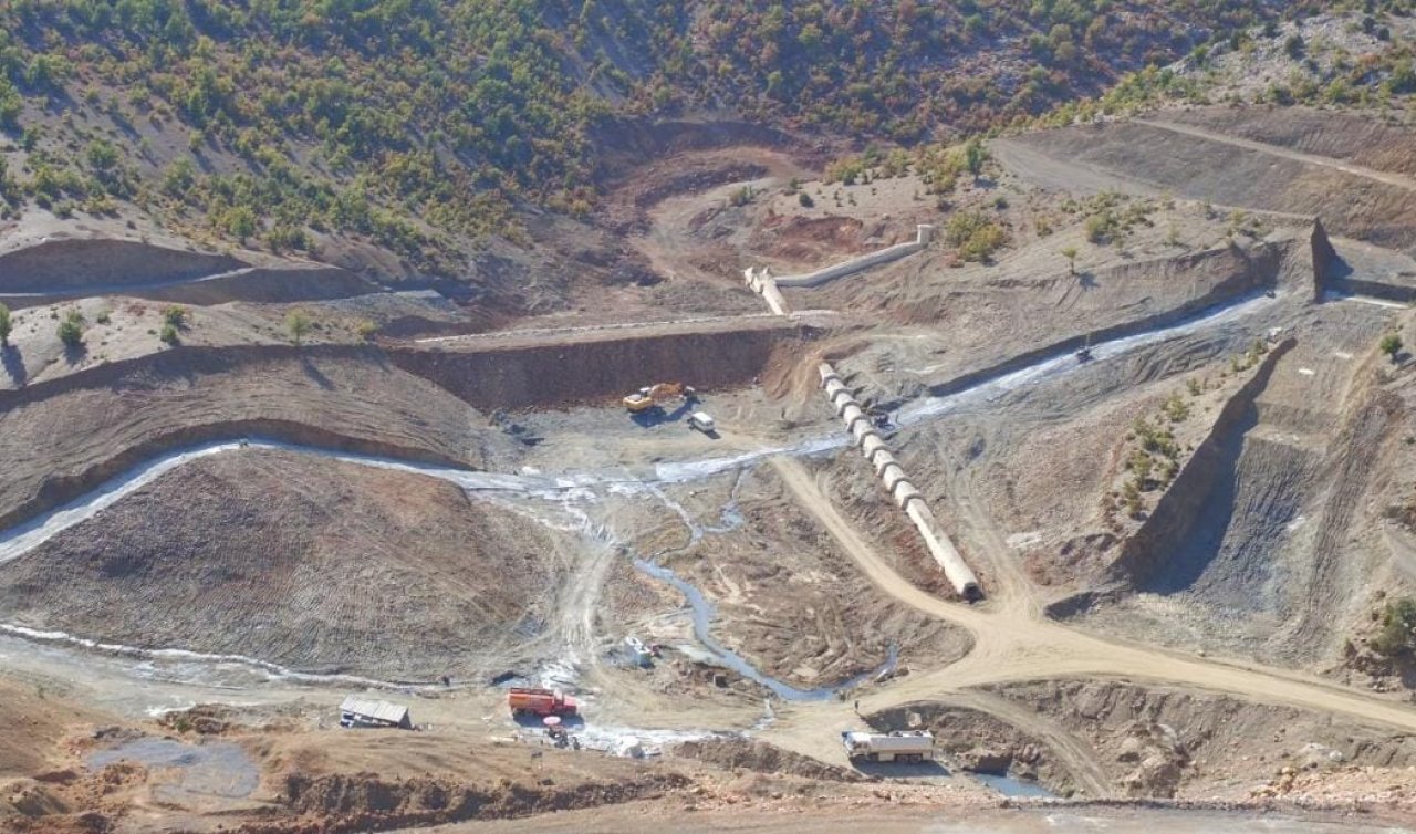  Konya’da Sulama Projesi ile 740 dekar araziye su geliyor