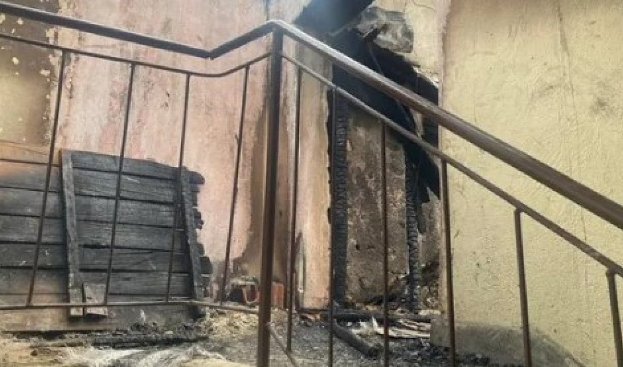  Konya’da yangın çıkan apartmanın çatı katında kadın cesedi bulundu