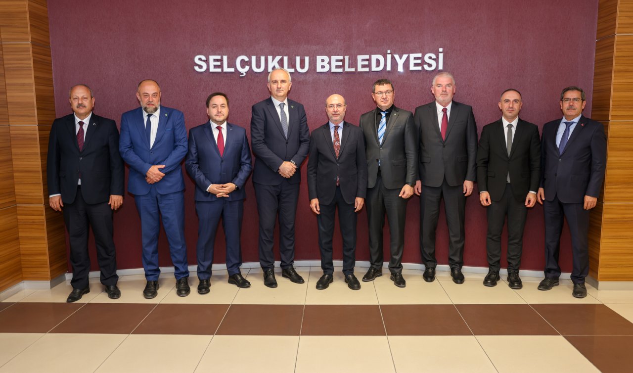 Kardeş Teşani’den Selçuklu Belediyesi’ne Ziyaret