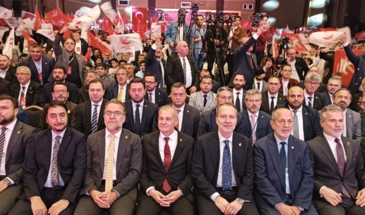  Konya’da Yeniden Refah Partisi 3. Olağan İl Kongresi coşkuyla gerçekleşti