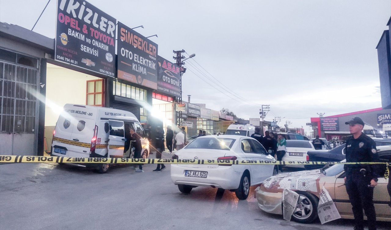  Konya’da iş yerine düzenlenen silahlı saldırıda 12 kişi yaralandı