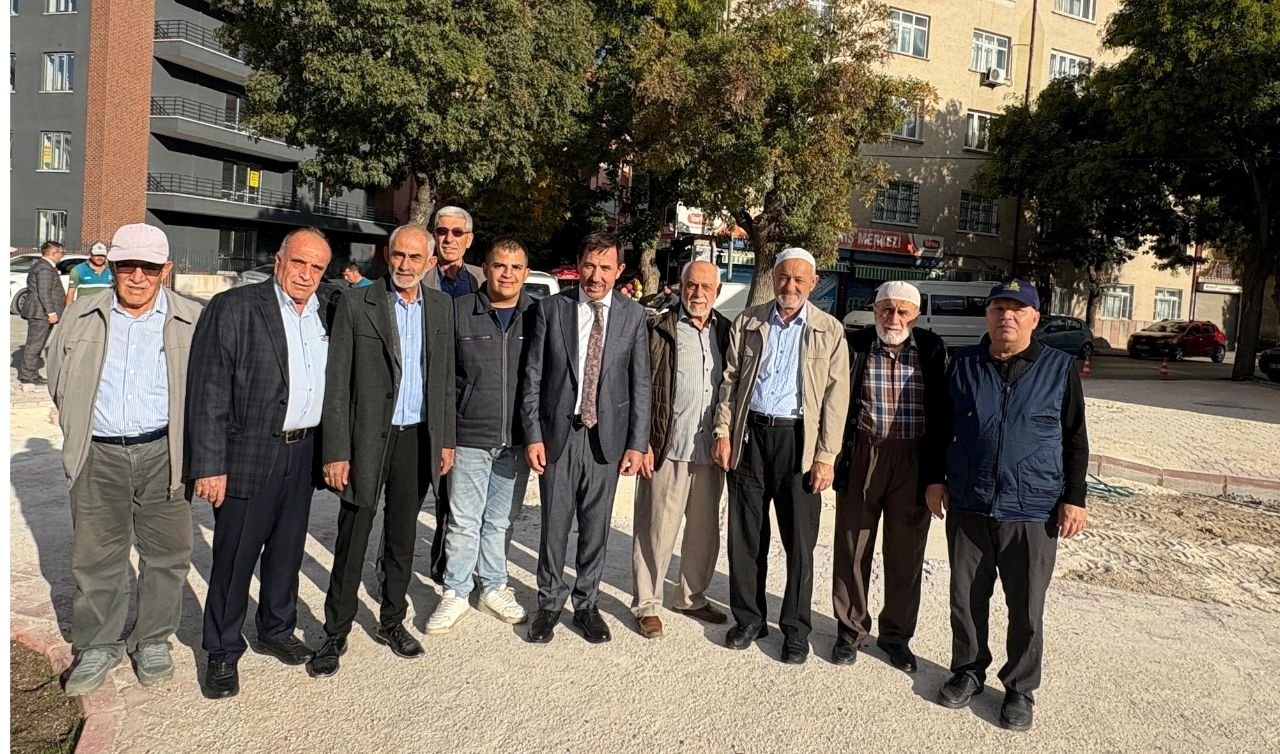  Hasan Kılca Kalenderhane Mahallesinde vatandaşlarla buluştu