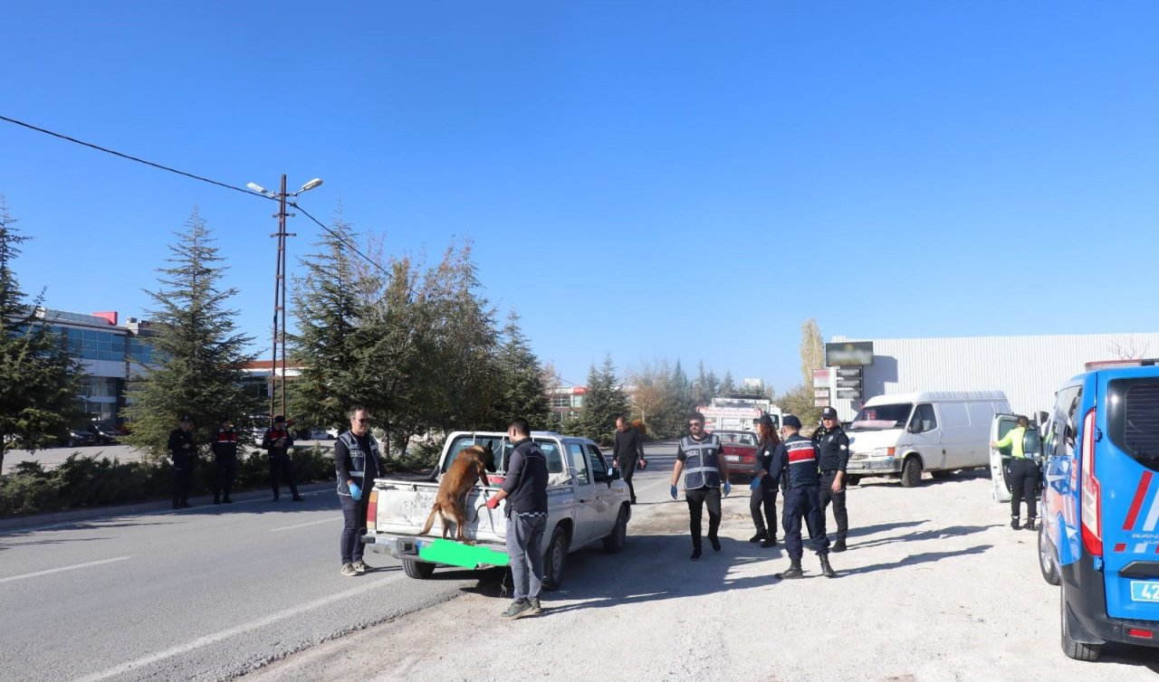  Konya’da uyuşturucuya geçit yok: 2 ilçede eş zamanlı operasyon!