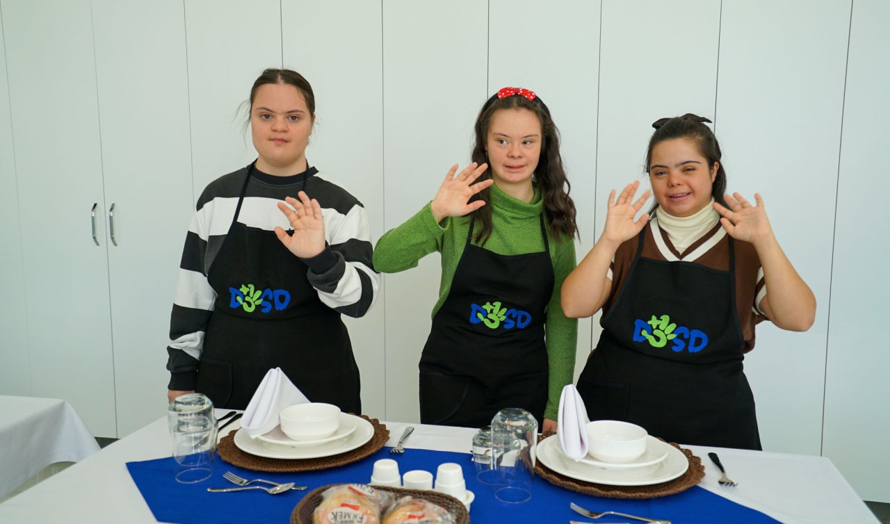  Down sendromlu bireyler DOSD Meram’da iş hayatına hazırlanıyor!