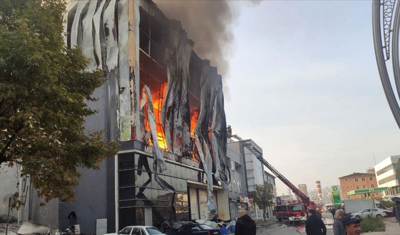 Parfüm deposunda yangın çıktı! 6 kişi hayatını kaybetti