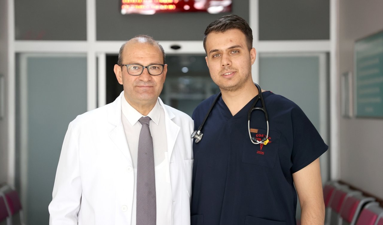 Konya’da doktor baba ile oğlu aynı hastanede görev yapıyor