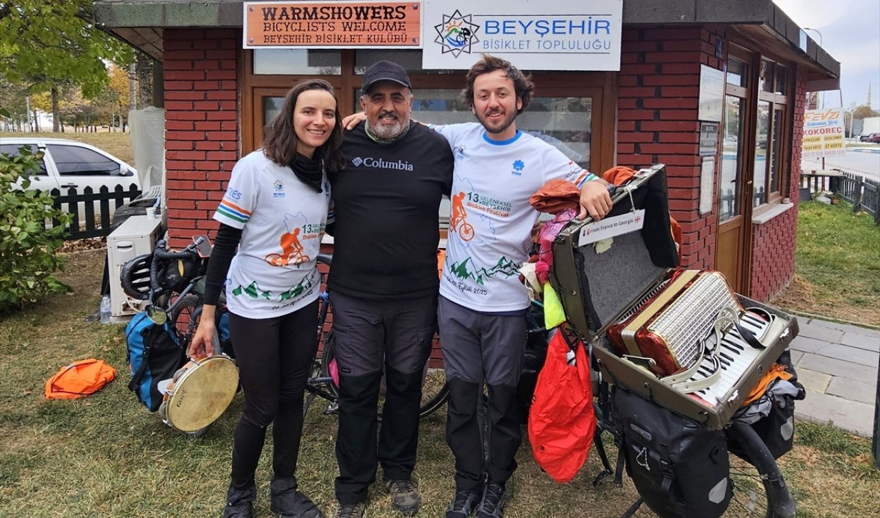 Fransız gezginlerin Türkiye durağı Beyşehir oldu