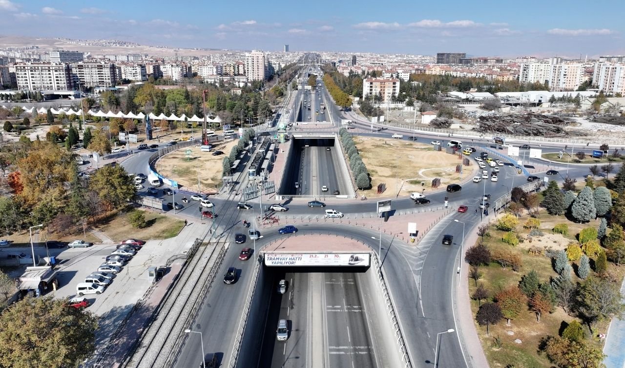 Konya Şehir Hastanesi–Stadyum Tramvay Hattı 2. etap: Otogar kavşağı üç katlı kavşak oluyor