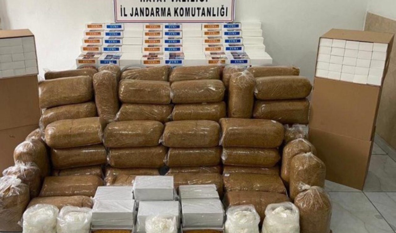 Konya’da kaçak tütün baskını: Gözaltındaki 2 kişi adli kontrolle salıverildi