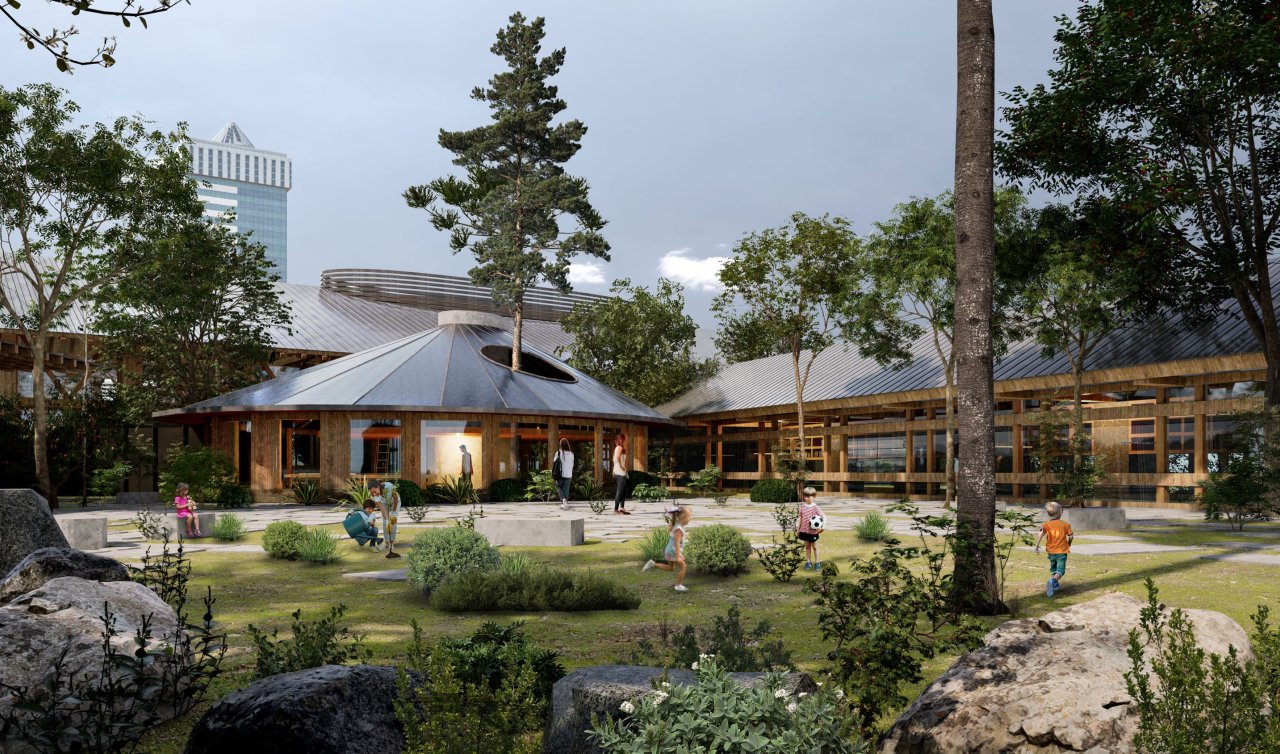 Konya’nın merkezinde yeşil ve modern bir kültür yuvası doğuyor