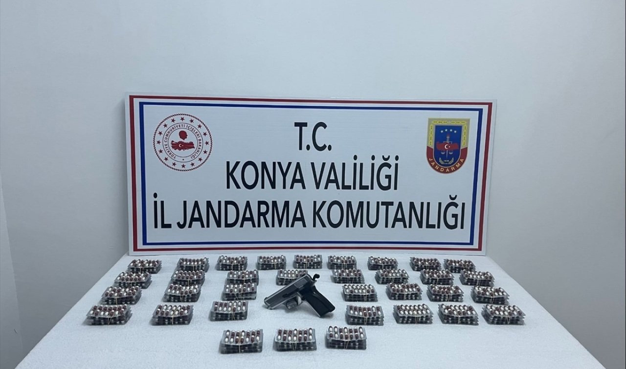 Konya’da uyuşturucu operasyonu: 3 zanlı tutuklandı