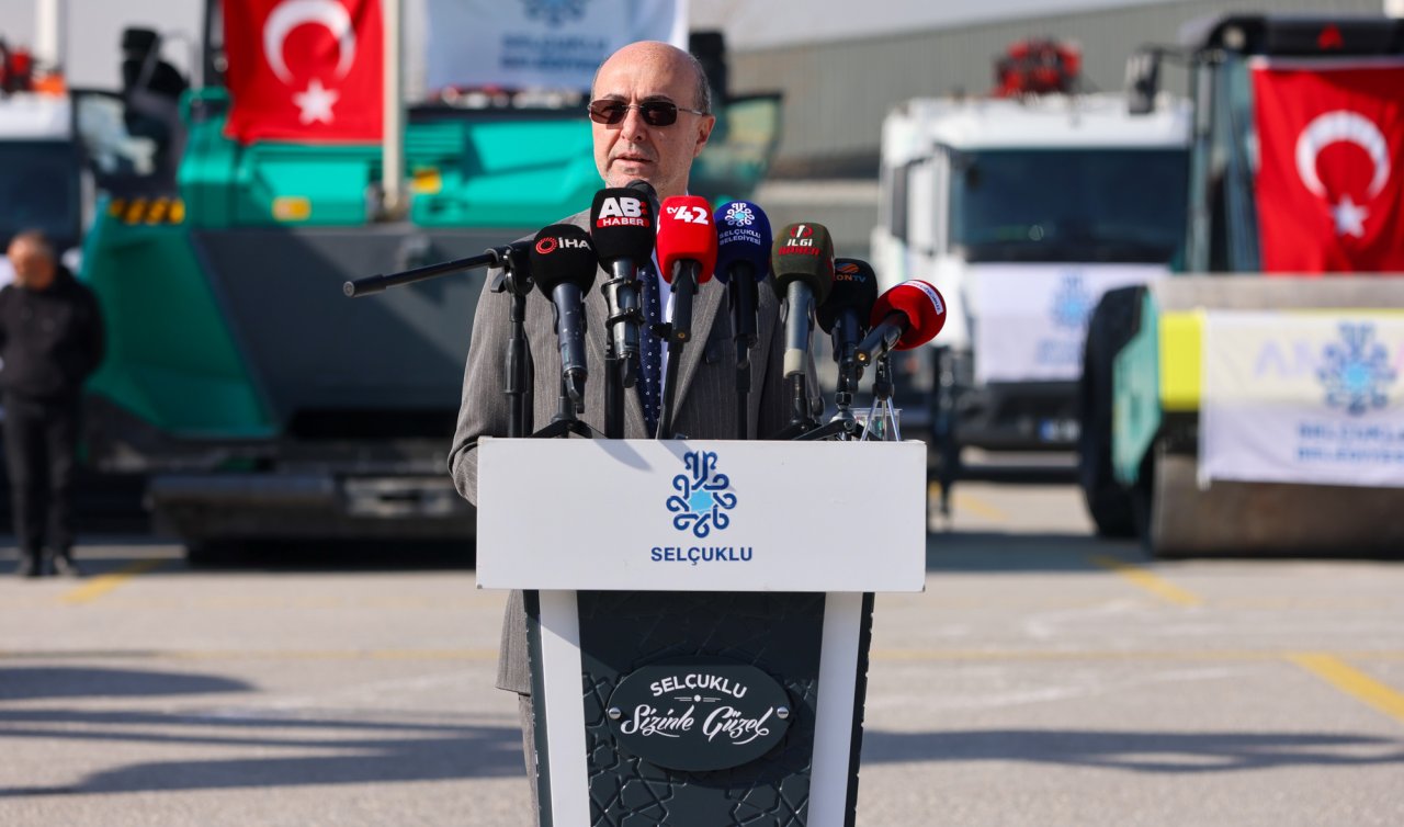 Selçuklu Belediyesi borçsuz şekilde 71 araç aldı