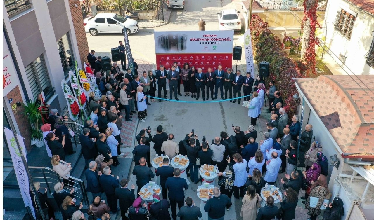 Konya’da  13 bin kişiye hizmet verecek modern sağlık merkezi açıldı