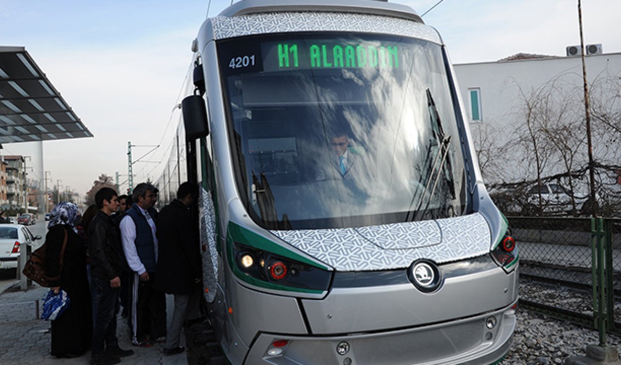Konya’da tramvay kullananlar dikkat! Otogar durağı bugünden itibaren başka yerde