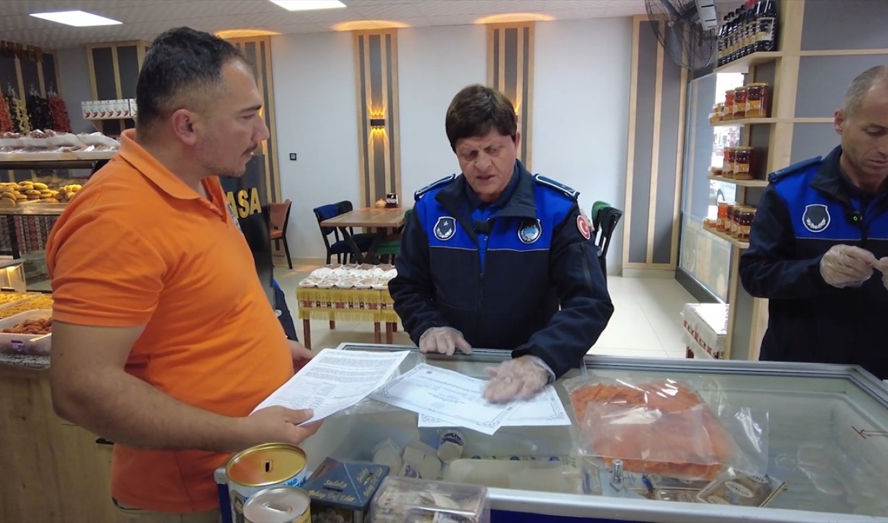 Konya’da pastanelere sıkı denetim