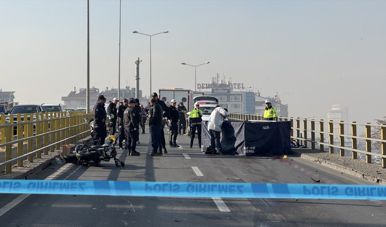 Konya’da tırla motosiklet çarpıştı: 1 kişi öldü