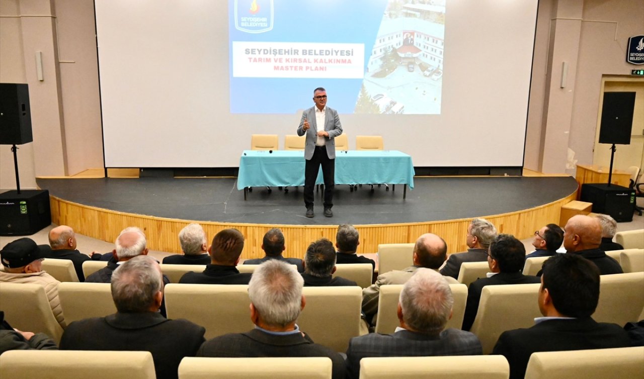 Seydişehir’de tarımsal sulama toplantısı yapıldı