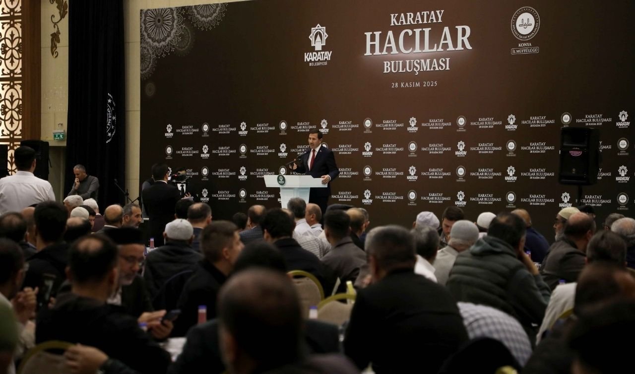Karatay’da gelenek yeniden başladı: Başkan Hasan Kılca hacılarla buluştu