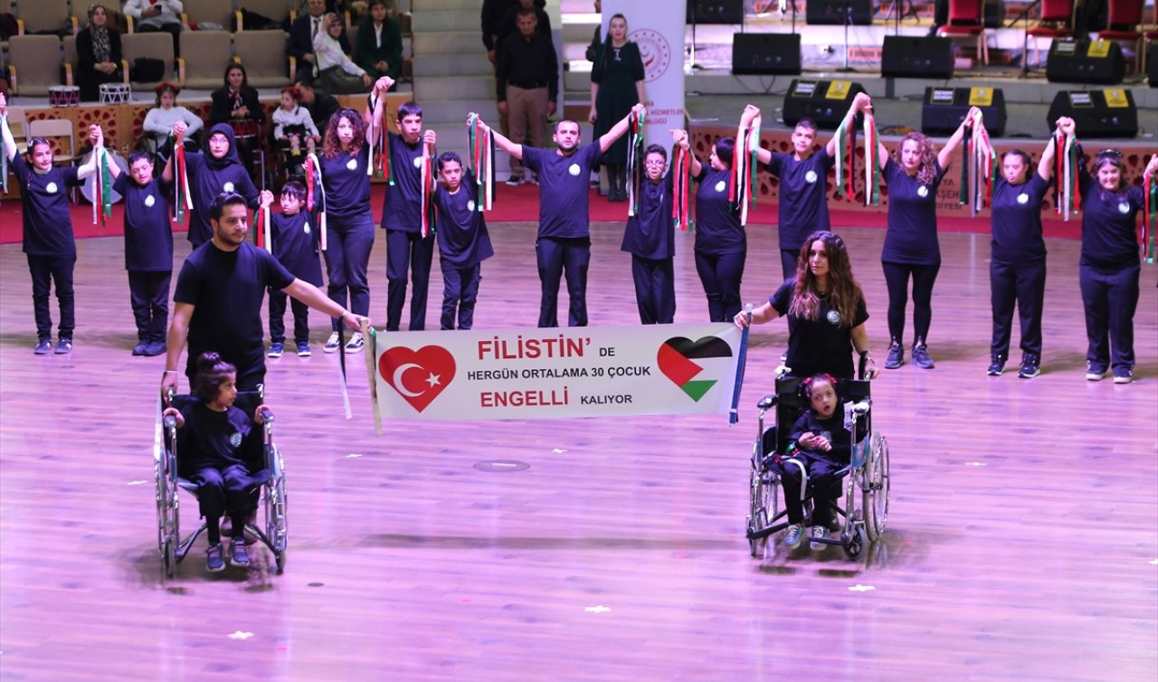 Konya ve çevre illerde 3 Aralık Dünya Engelliler Günü dolayısıyla program düzenlendi