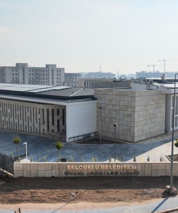 Geleceğin sanatçıları Konya’da yetişecek: Selçuklu’nun yeni lisesi tamamlandı