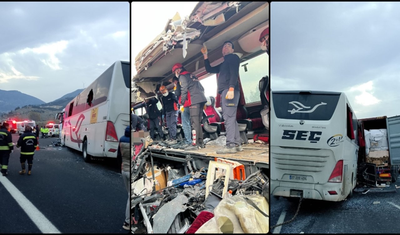 7 kişinin öldüğü otobüs kazasında Konya nüfusuna kayıtlı bir kişi hayatını kaybetti