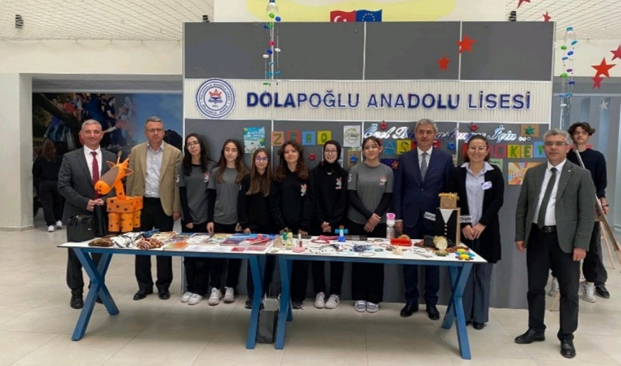 Dolapoğlu Anadolu Lisesi’nden Türkiye’ye örnek proje!