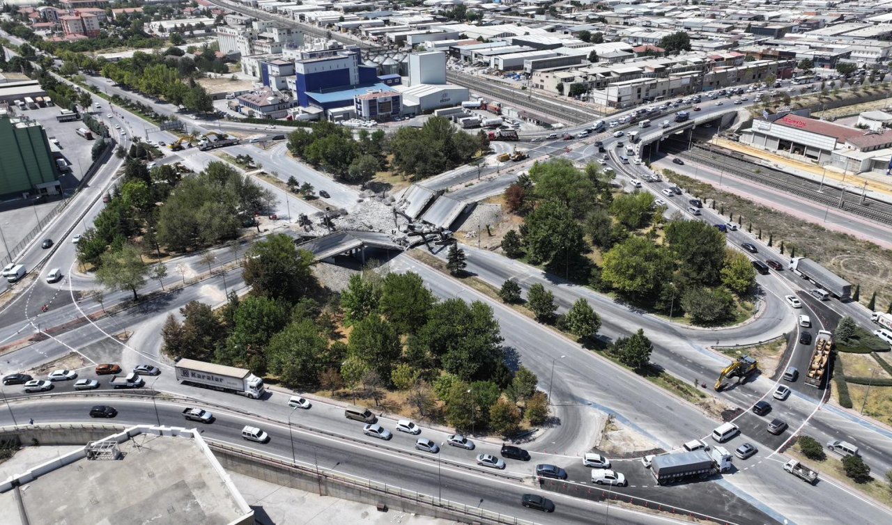 Konya’nın kilit kavşağı Marangozlar Köprülü Kavşağı açılıyor