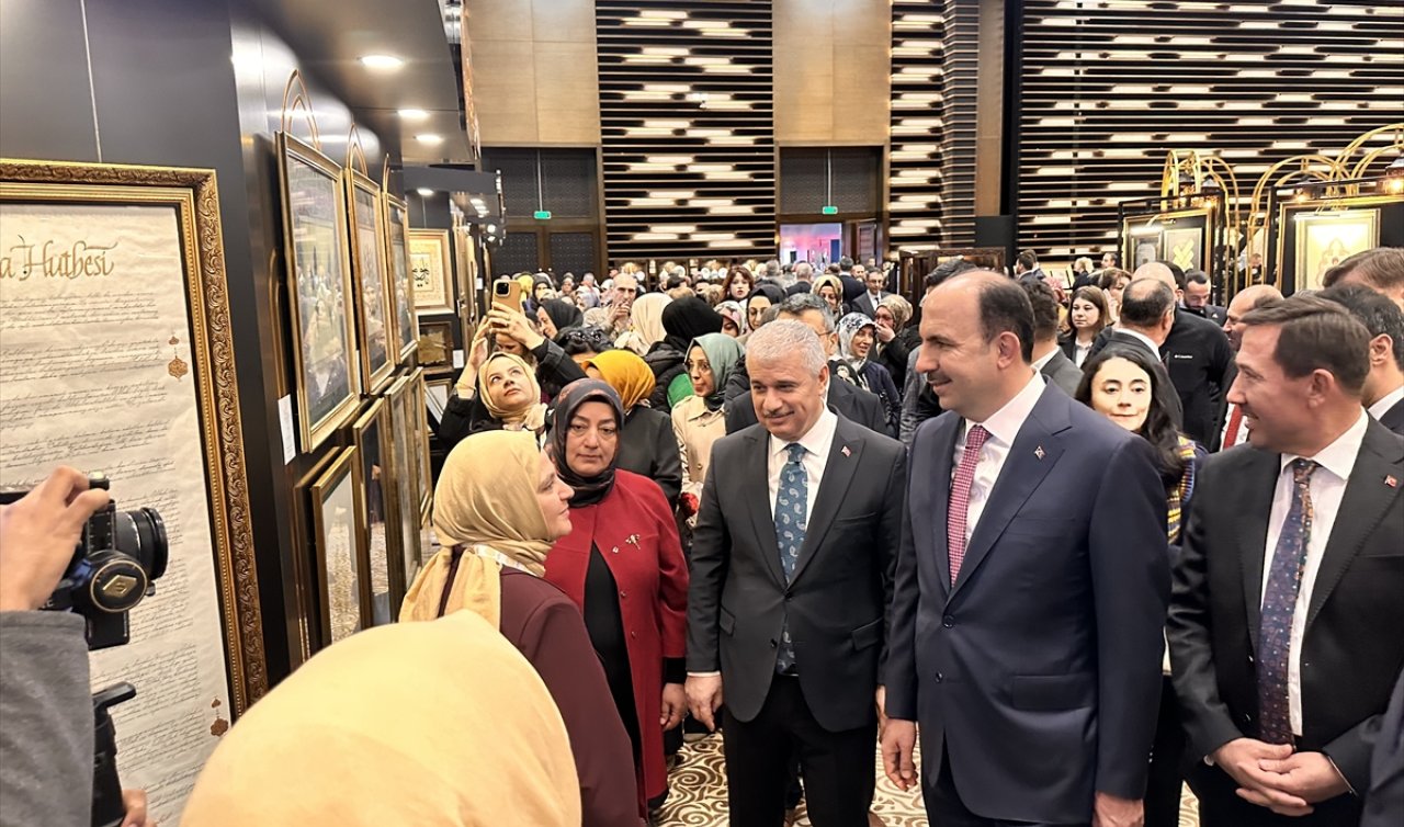 Konya’da 17. Altın Dokunuşlar Sergisi açıldı