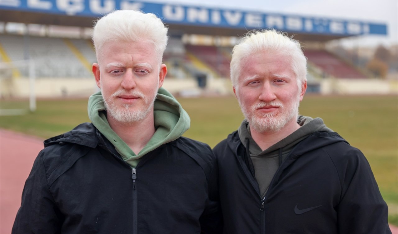 Konya’da iki genç, Albinizmle mücadele ederek spor ve eğitimde örnek oluyor