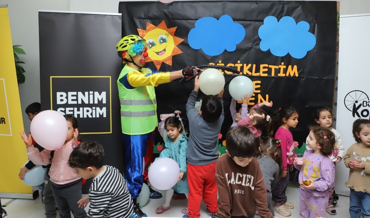 Konya’da bisiklet sevgisi anaokulunda başlıyor