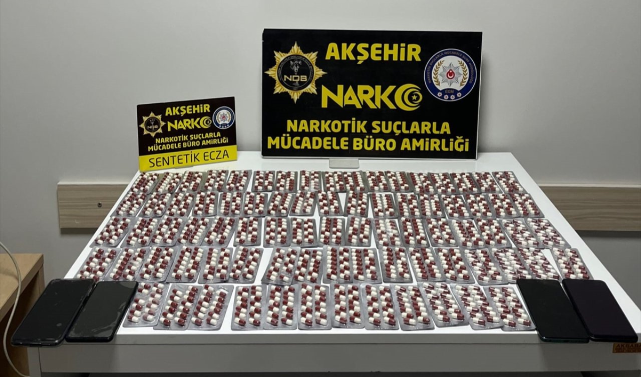 Konya’da uyuşturucu operasyonu:1 şüpheli tutuklandı