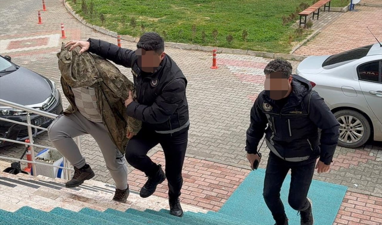 Pes dedirten yöntem: Konya’da iç çamaşırından çıktı