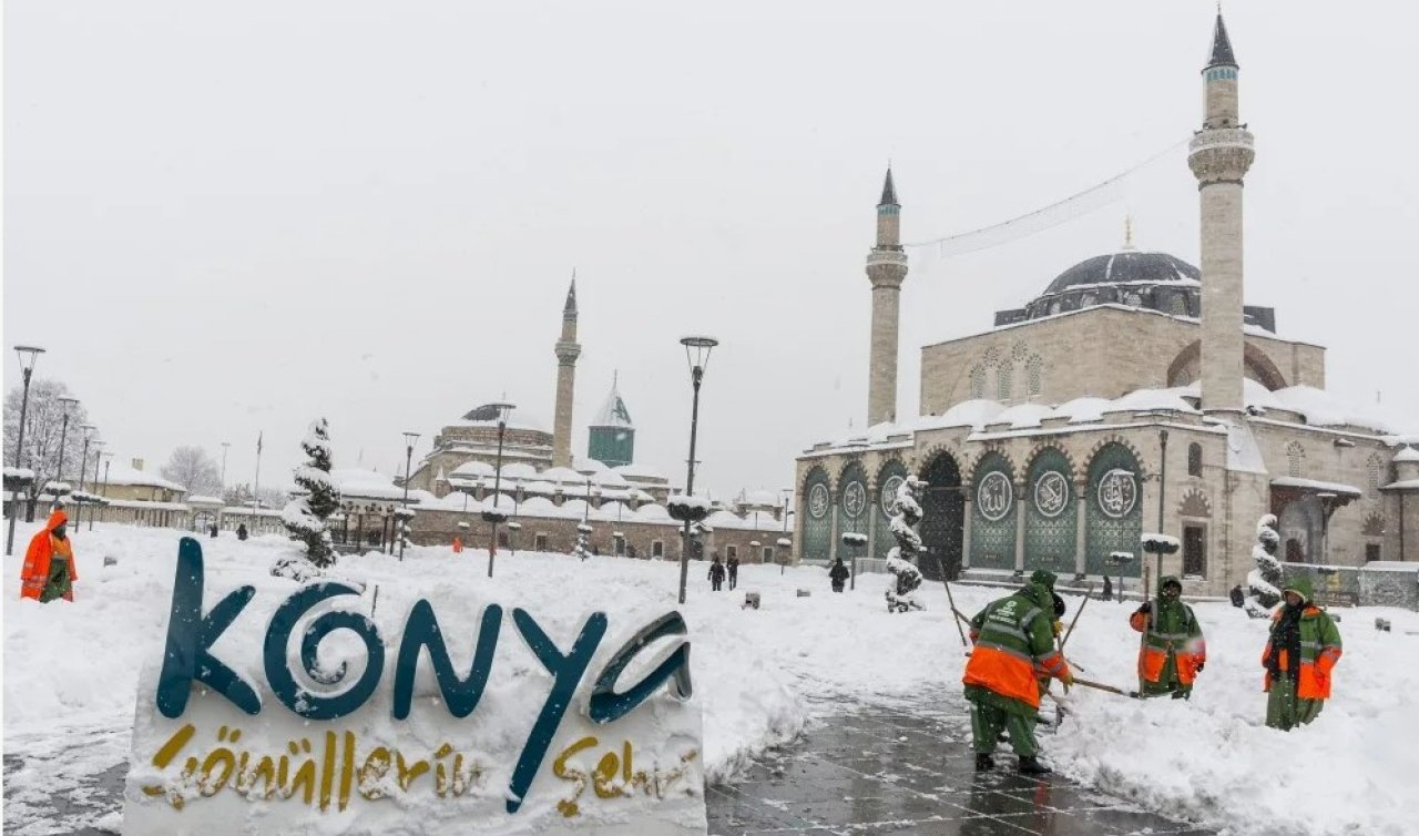 Konya beyaza bürünecek mi? AKOM gün gün uyardı