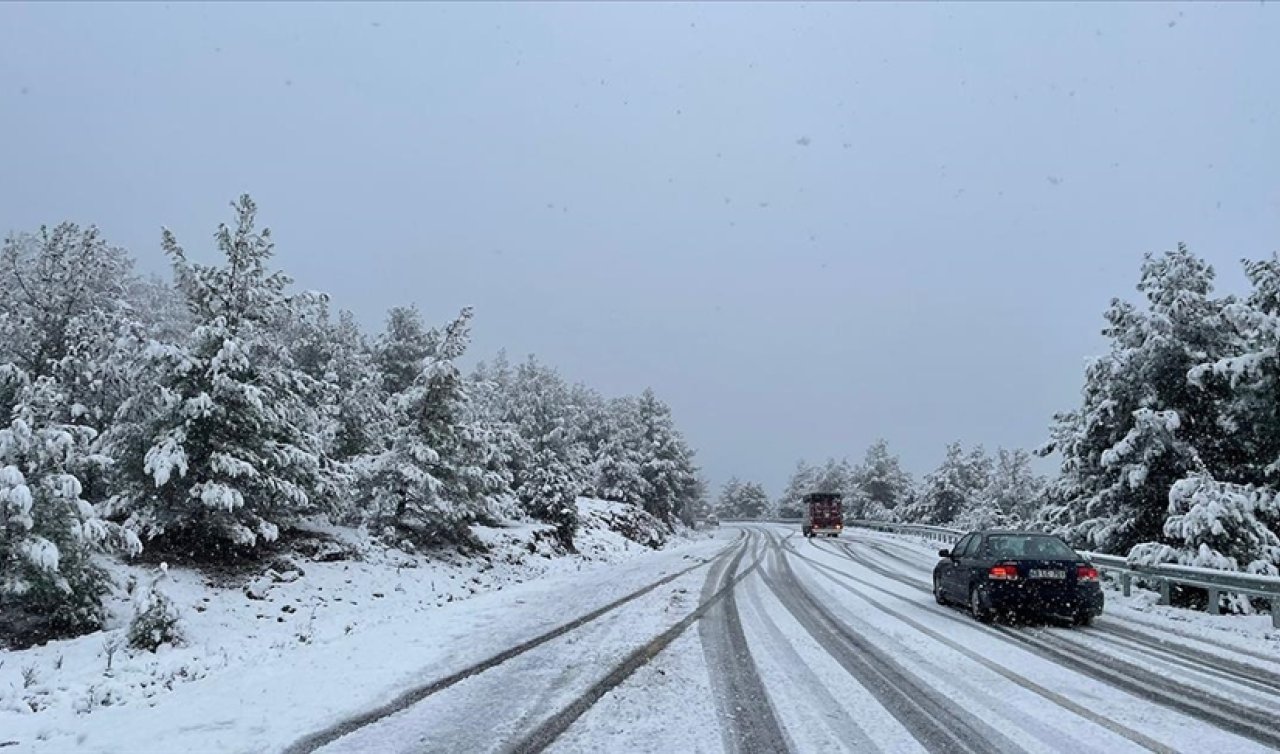 Meteoroloji uyardı: Konya’ya kuvvetli kar geliyor! 