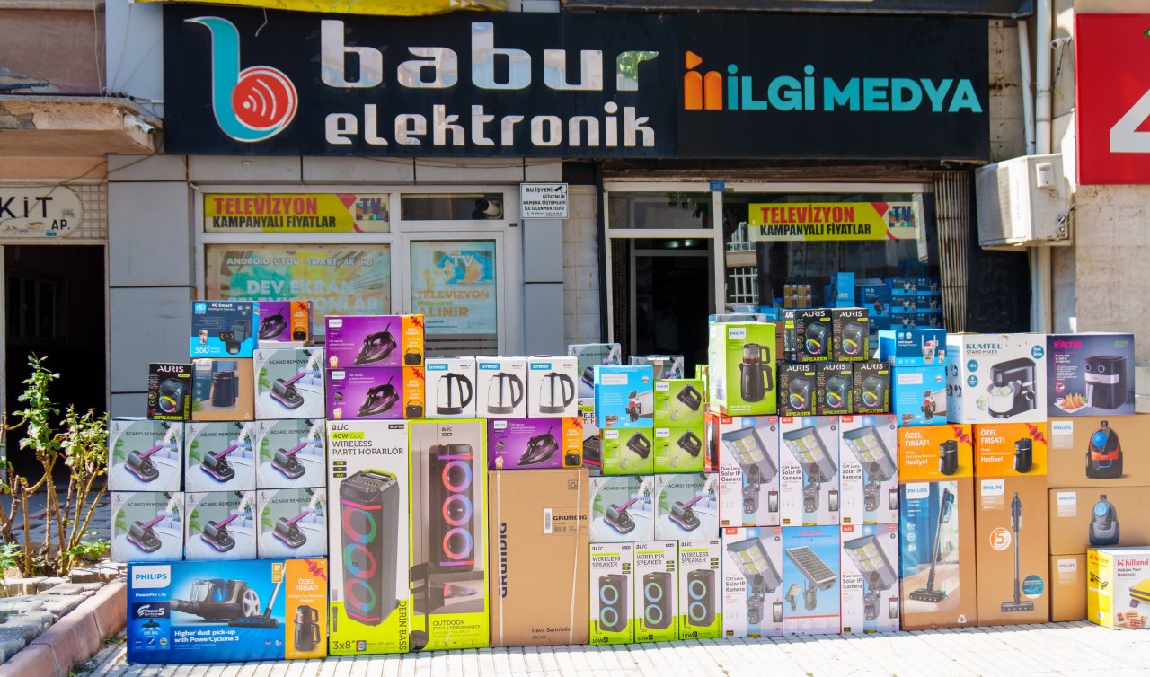 Konya’da beyaz eşya ve televizyon alışverişinin yeni gözdesi Babur Elektronik!