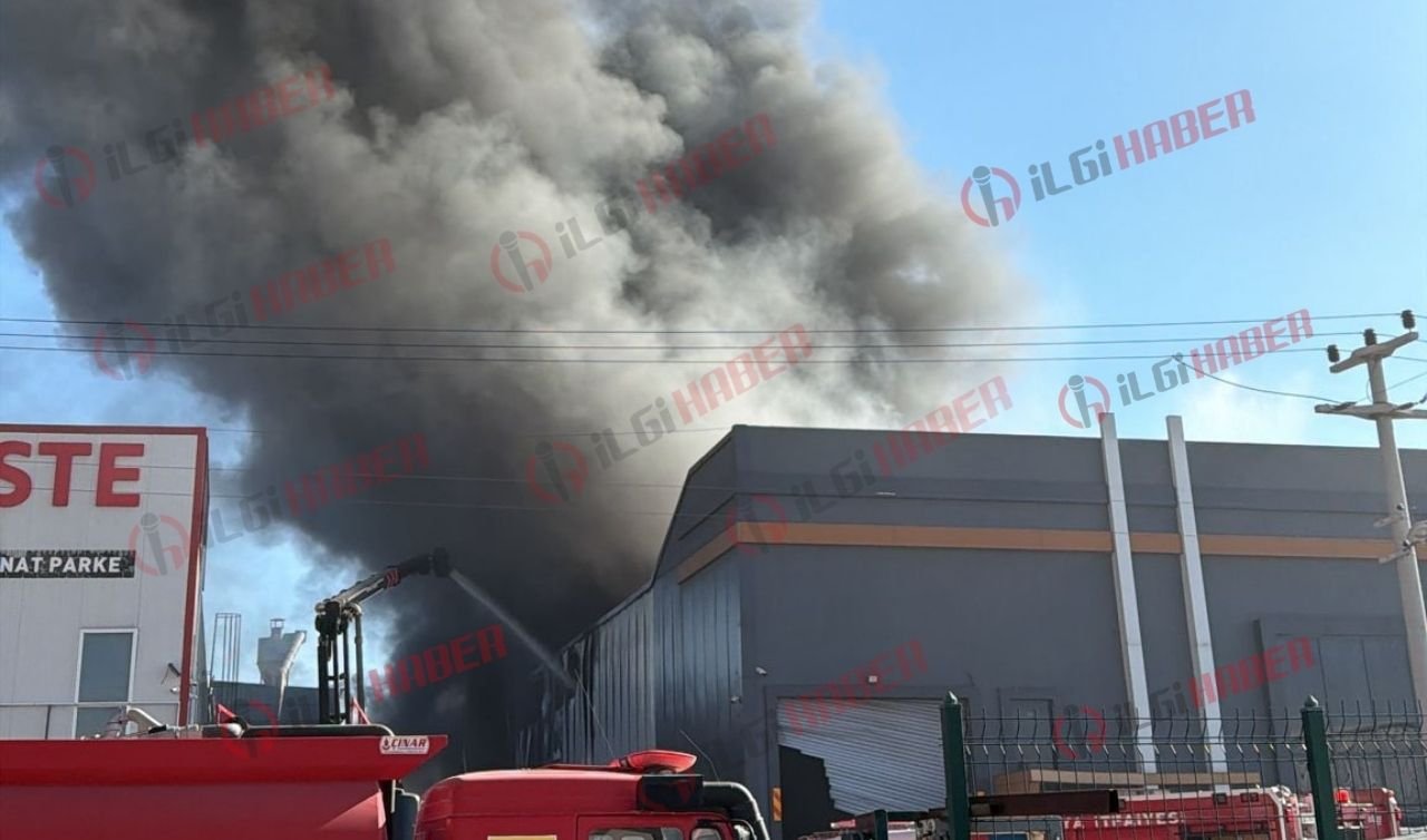SON DAKİKA! Konya MARSAN’da fabrika yanıyor, ekipler seferber oldu
