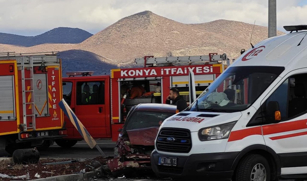 Konya’da feci kaza! Ölü ve yaralılar var
