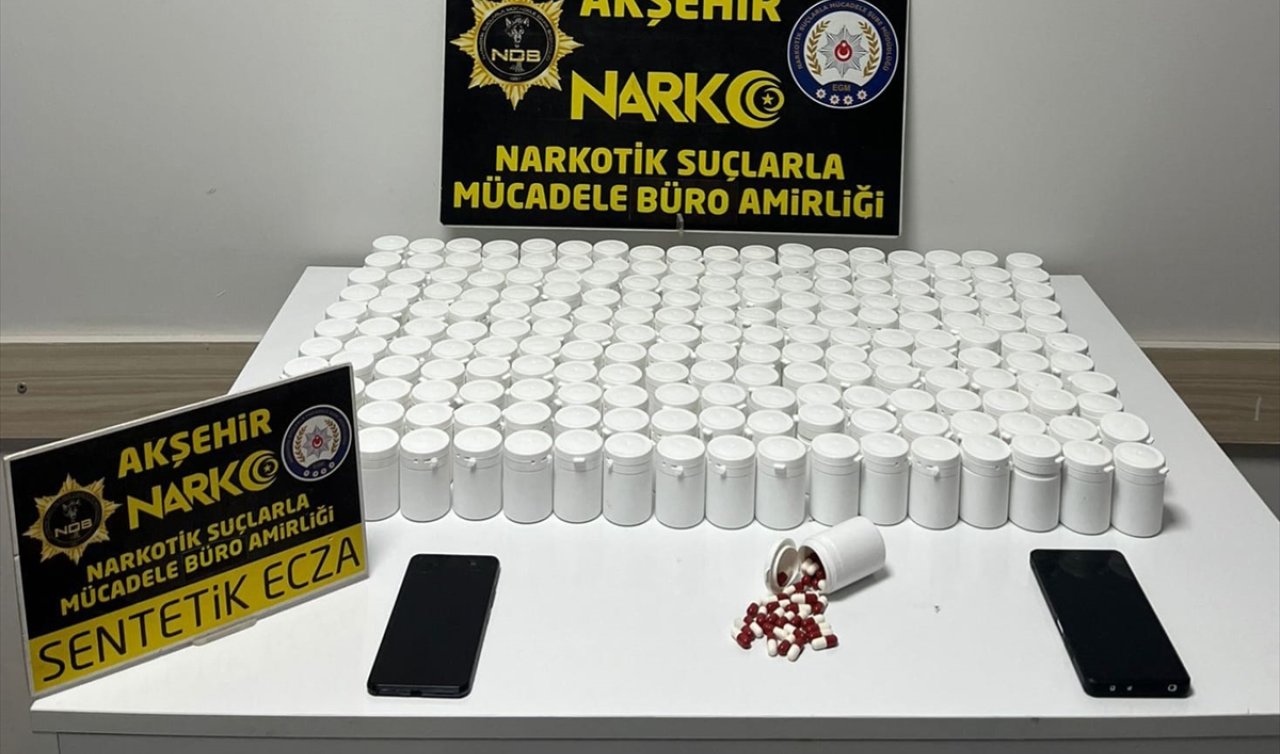 Konya’da uyuşturucu operasyonu: 2 şüpheli tutuklandı