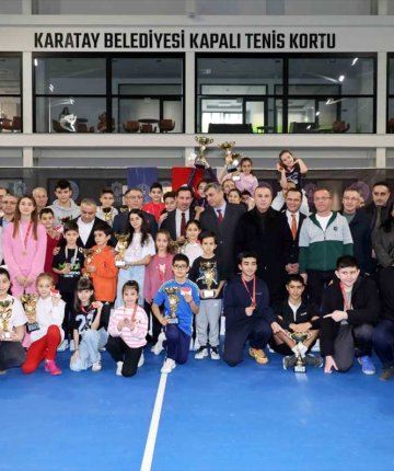 Konya’da Tenis Turnuvası tamamlandı