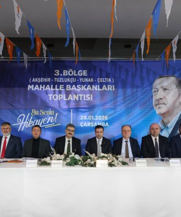 AK Parti Konya İl Başkanı Fatih Özgökçen: ’’Konya’nın Her Sokağında Olacağız’’